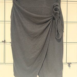 Black Gap Skirt with side tie.